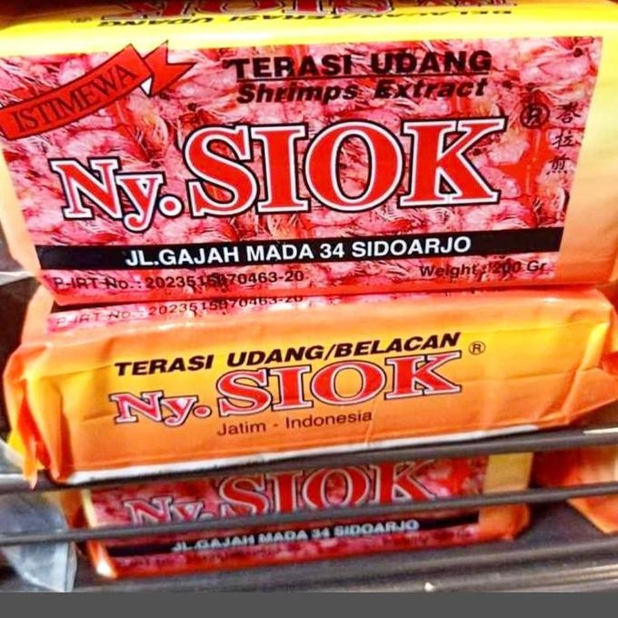 

Terasi Udang Mentah Ny Siok 200gr