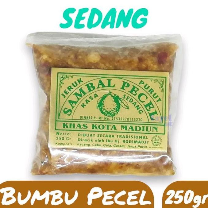 

Sambel Pecel Madiun Jeruk Purut 250grm Organik