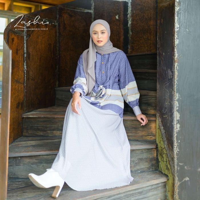 ST Promo ZASHI ZASKIA SUNGKAR X SHIREEN ILENA DRESS Berkualitas