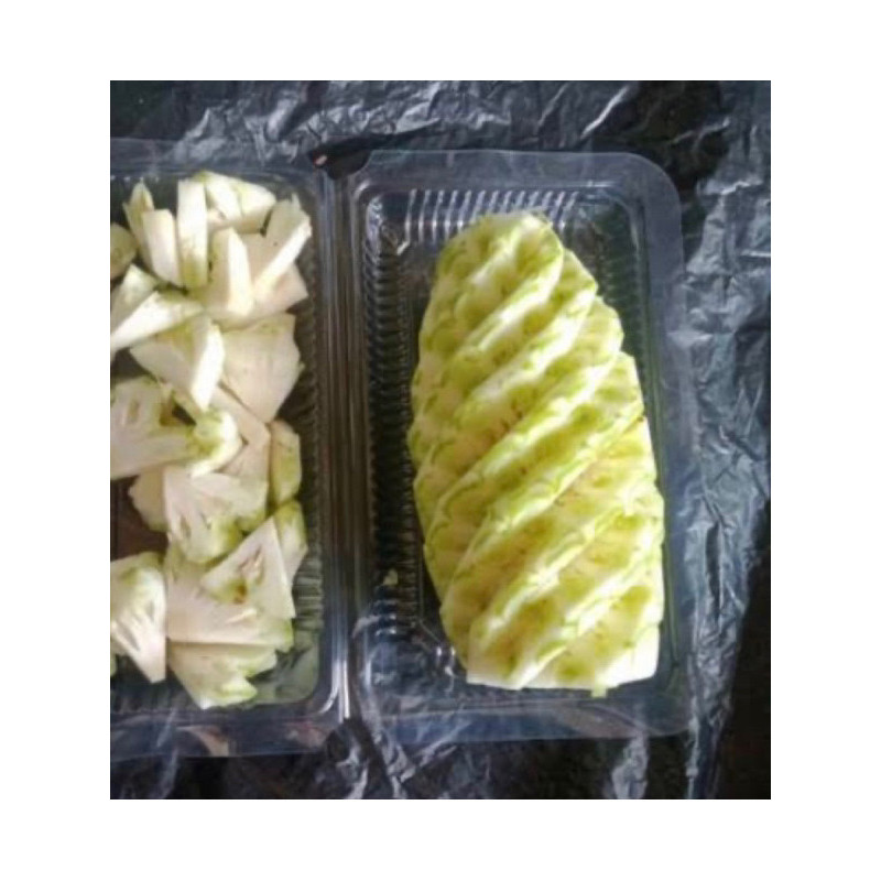 

[]COD[] __ Jual buah nanas muda kupas nanas merah kupas-az