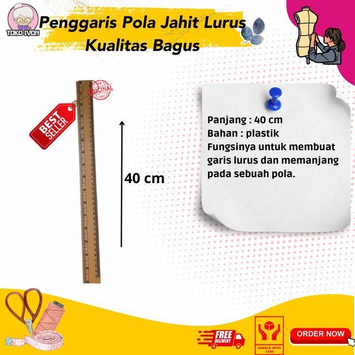 

Penggaris Pola Lurus