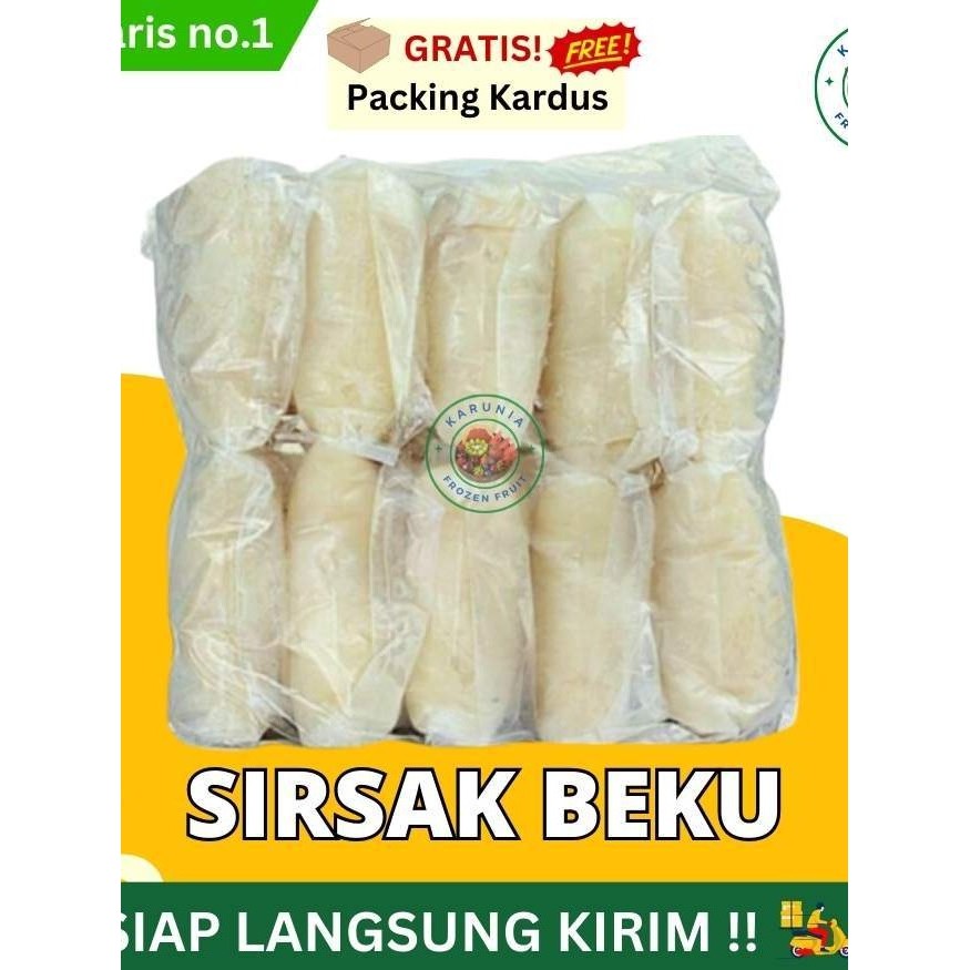 

{}_Bisa_COD[] SIRSAK FROZEN/ BUAH SIRSAK BEKU/ SOUR SOP FROZEN/ SIRSAK FROSEN 1KG KEMASAN PER 100GRAM