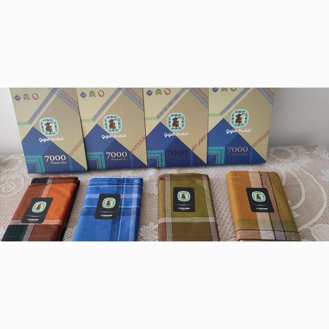 Jual Sarung Gajah Duduk 7000 Benang Preum Class