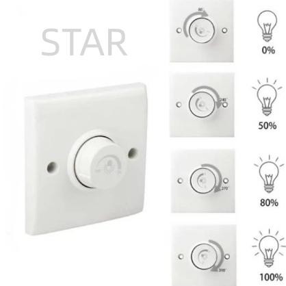 dimmer lampu/ switch peredup cahaya lampu/ 220v
