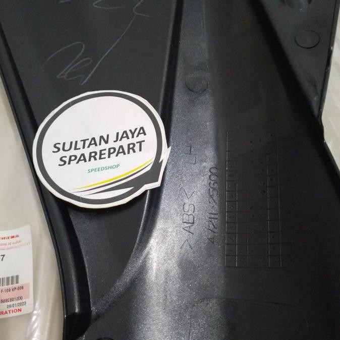 COVER FRAME TUTUP BODY SATRIA FU CBU HITAM BLACK ORI SGP THAILAND