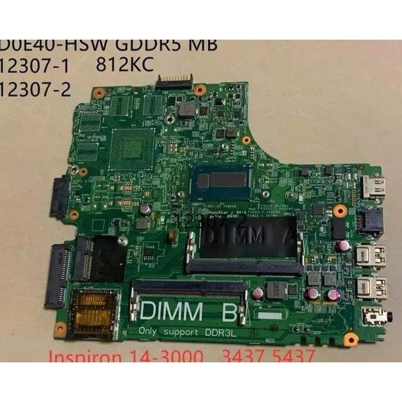 Motherboard Dell Inspiron 3437 5437 core i5 mainboard Inspiron