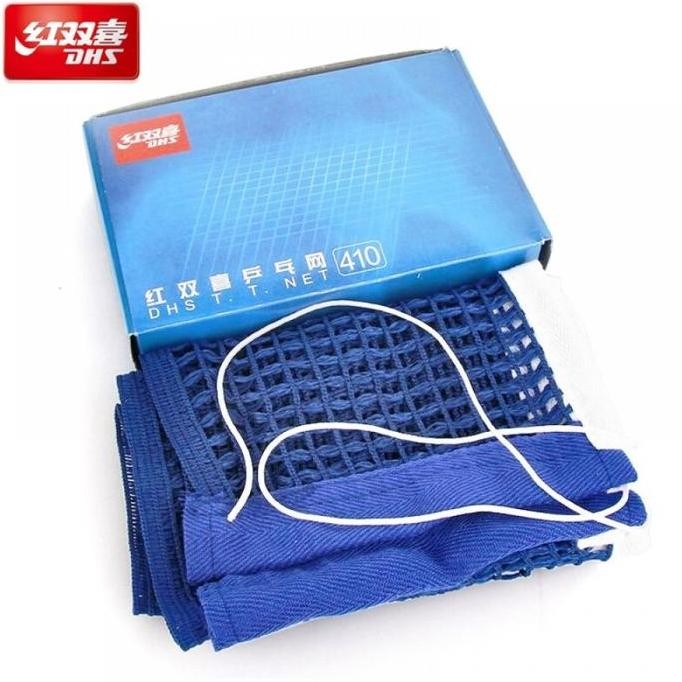 TERBARU - Jaring Net Pingpong Tenis Meja DHS 410 Bahan Kain Original