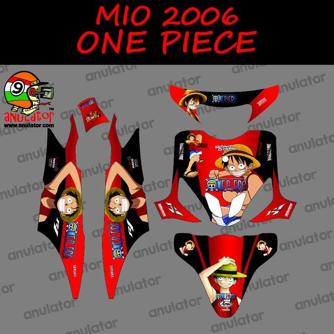 Sticker striping motor stiker Yamaha Mio Sporty 2006 One Piece Spec A