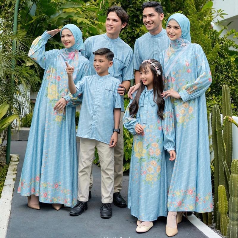 Bsh Dyn Signature Kristik Series | Caitlyn Dress & Nathan Koko | Sarimbit Keluarga Modern | Dress & 