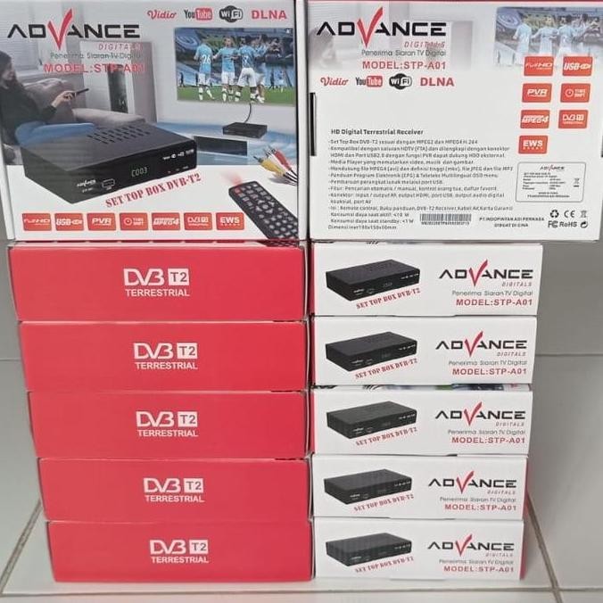 HARGA DISC - stb advance stp a01 dvb / set top box dvb t2 advance