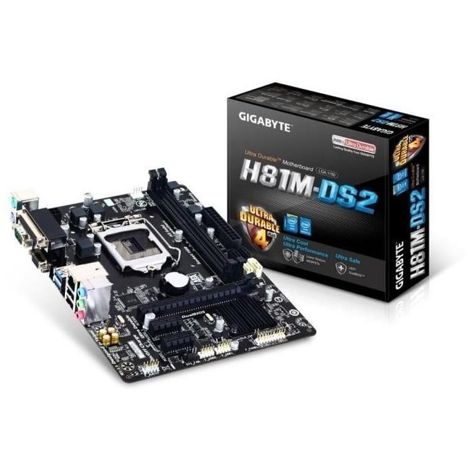MOTHERBOARD GIGABYTE GA-H81M-DS2 (SOCKET 1150) | GIGABYTE H81M DS2