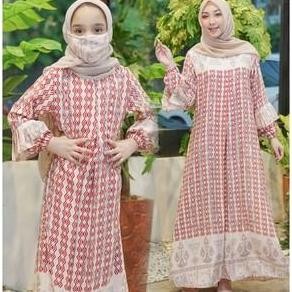 BSH Warna Warni Brand SARIMBIT KELUARGA KIA BAJU GAMIS KOKO ANAK DAN DEWASA MUSLIM PESTA BAJU LEBARA