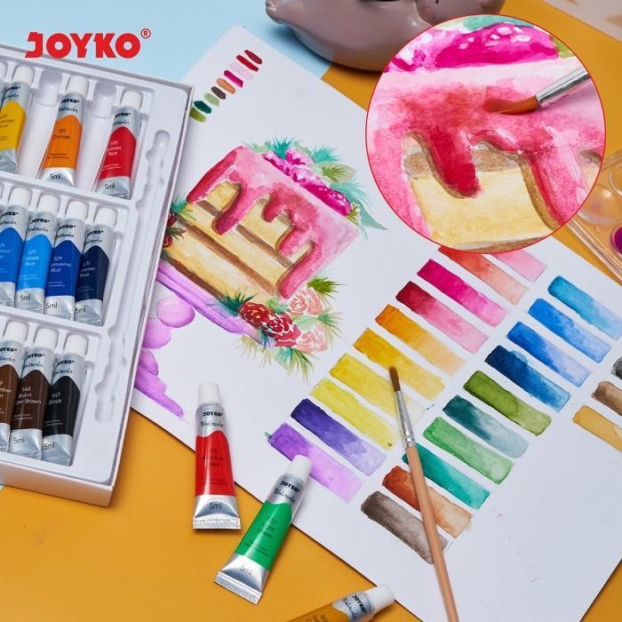 

WSS Watercolor Set Cat Air Joyko WC-4