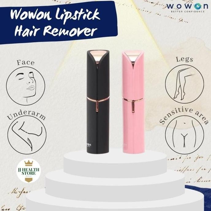 TERBARU - Wowon Ladies Hair Remover (Alat Cukur Bulu Wanita Portable / Mini) - p