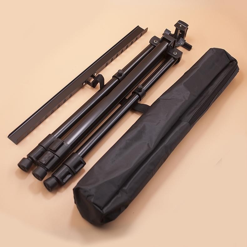 

Original Tripod Stand Holder Lukisan Dudukan Bingkai Lukis Portable Standing Frame Tatakan Papan Kanvas Easel D-7