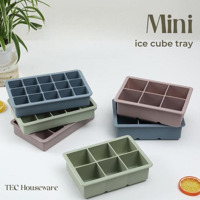 MINI Cetakan Wadah MPASI/Kaldu/Es batu Ice Cube Tray Kotak Penyimpanan Es Batu Kulkas Freezer Tempat