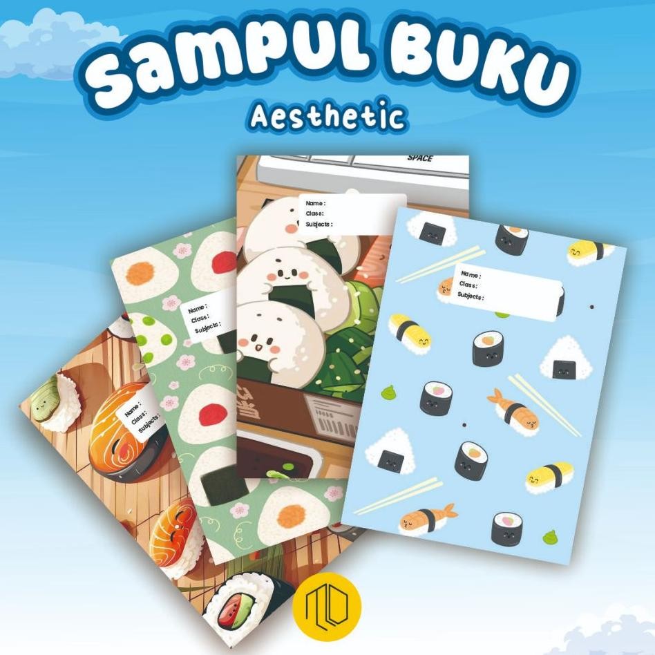 

Sampul Buku Aesthetic Isi 10 Pcs Sampul Buku Motif Makanan Jepang Sushi Sashimi Sampul Buku Estetik Sampul Buku Sampul Buku Aesthetic Custom Sampul Buku Tulis Sidu Campuss Bboss Sampul Buku Lucu Sampul Buku Book Cover A5B5 Book Cover