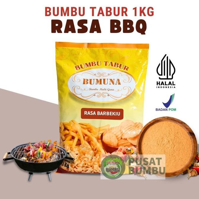 

Bumbu Tabur Rasa BBQ 1 Kg Bumuna / Bumbu Kripik