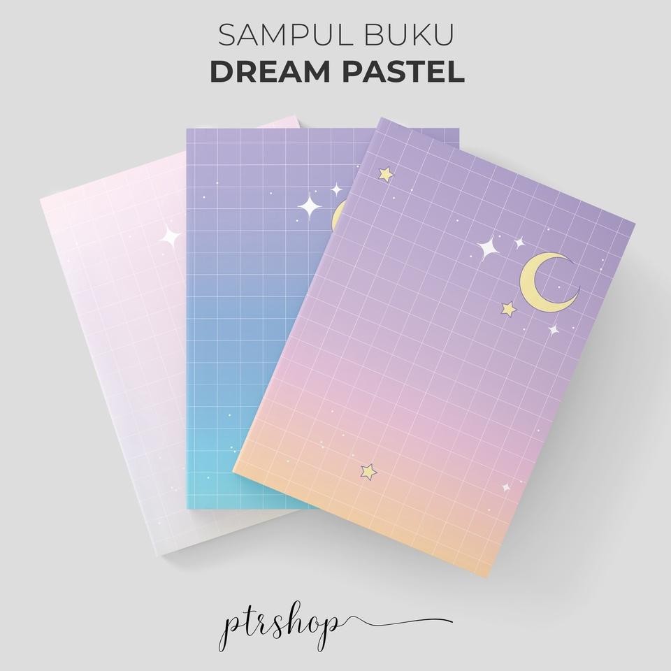 

Sampul Buku Book Cover A5B5 Dream Pastel Edition Ptr.Id