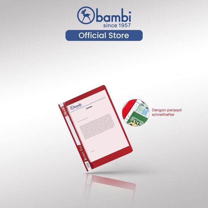 

Original Bambi Business File Schnelhecter Map Dokumen Folio Acco All Color 1 Lusin