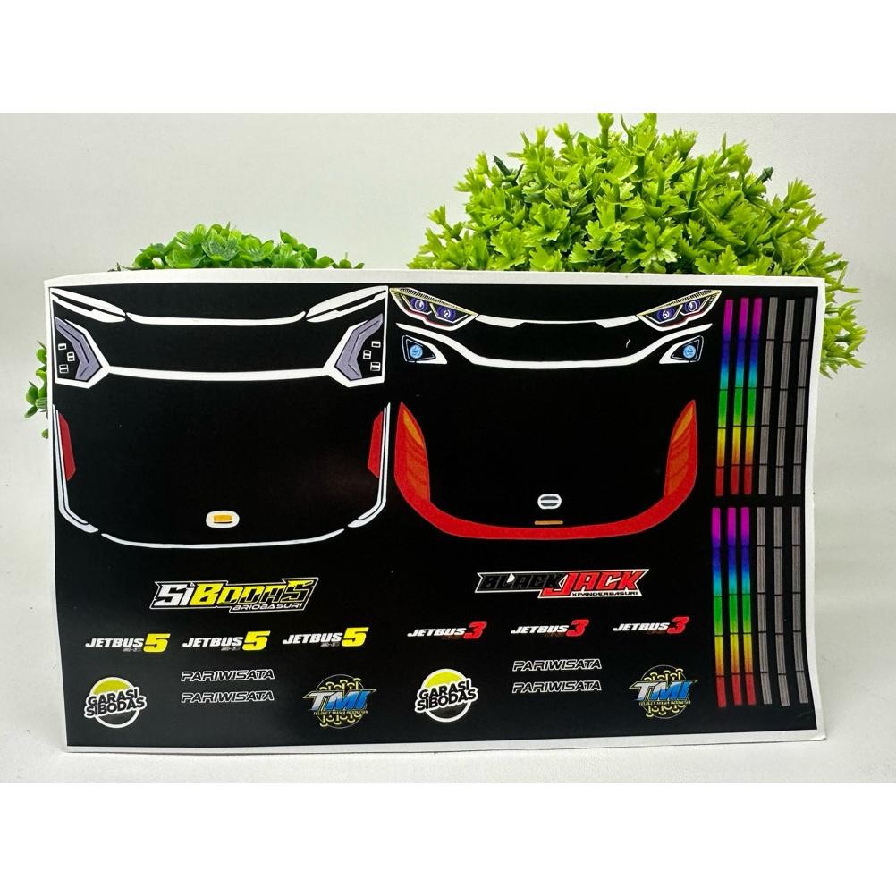 

Tr21 Stiker Miniatur Aksesoris Bus Jb3 Dan Jb5