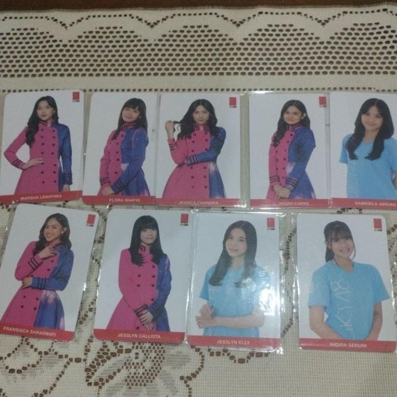Xct-2328 Cq37 Official Photocard Pc Shani Gracia Chika Marsha Gita Jessi Lia  Sisca Jesslyn Ntsy Jkt