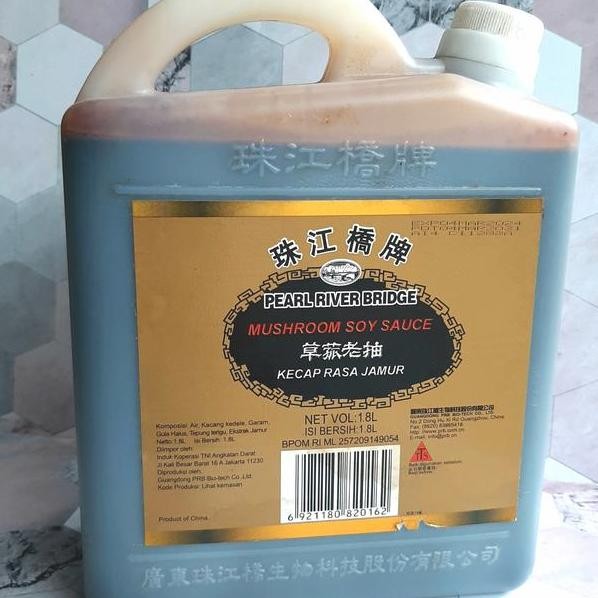

Mushroom Soy Sauce Kecap Rasa Jamur P1.8 Liter