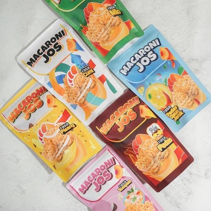 

Macaroni Jos Jajanan Viral Ngemil Paket Isi 5 LM