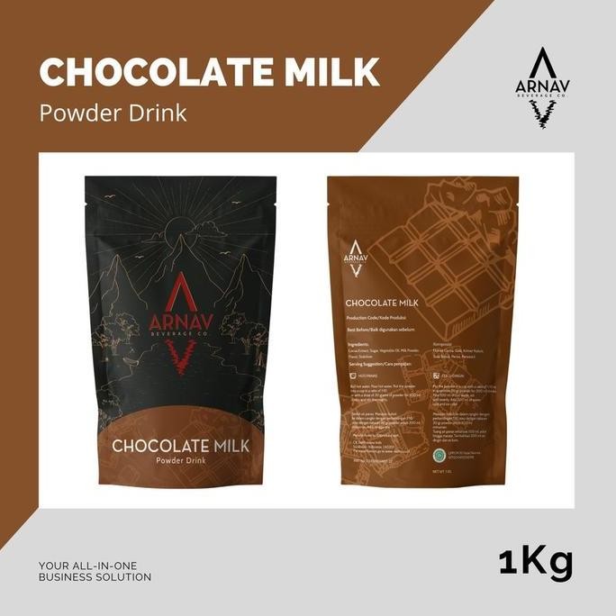 

Arnav Powder Drink Chocolate Milk - Minuman Bubuk Cokelat Susu 1 Kg