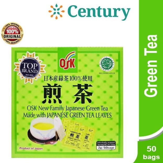 

Osk Teh Hijau Celup Green Tea 50 Sachet / Minuman / Teh