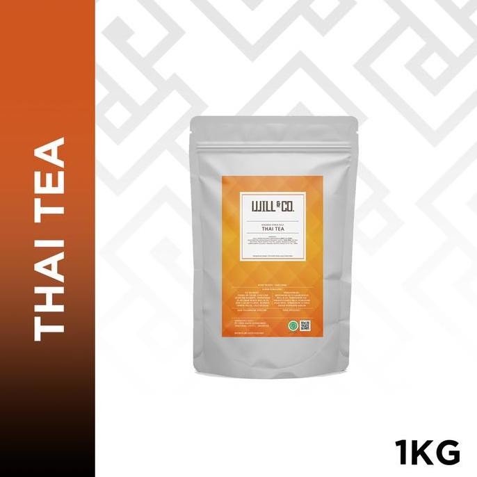 

Thai Tea Bubuk Will & Co Powder 1Kg - Powder Minuman