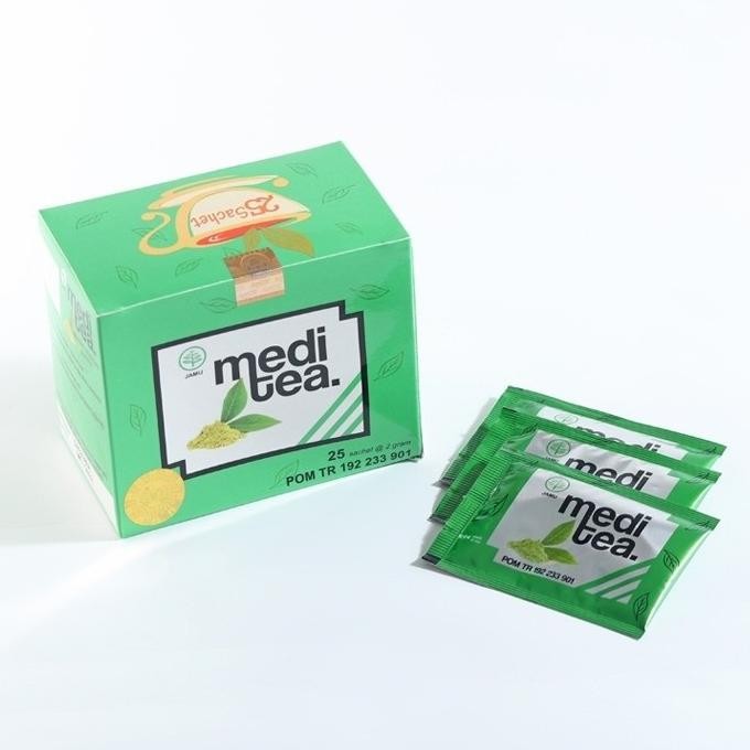 

SALE! MEDITEA TEH HIJAU ORIGINAL 2 BOX | PAKET BUNDLING TEH DIET & DETOX ALAMI