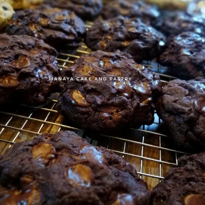 

Daouble choco soft cookies
