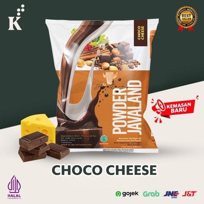 

Baru Bubuk Minuman Choco Cheese Javaland 1Kg - Powder Drink Cokelat Keju Premium Untuk Cafe