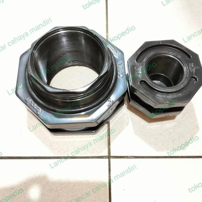 Vlok Ring Mur Drat Toren 2" Inch Verlop Pengiun Hemat