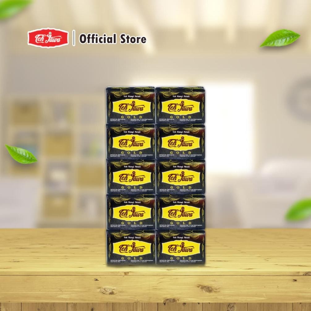 

SALE! TEH JAWA BKS GOLD 45GR TEH TABUR MELATI ISI 10 PACK PREMIUM