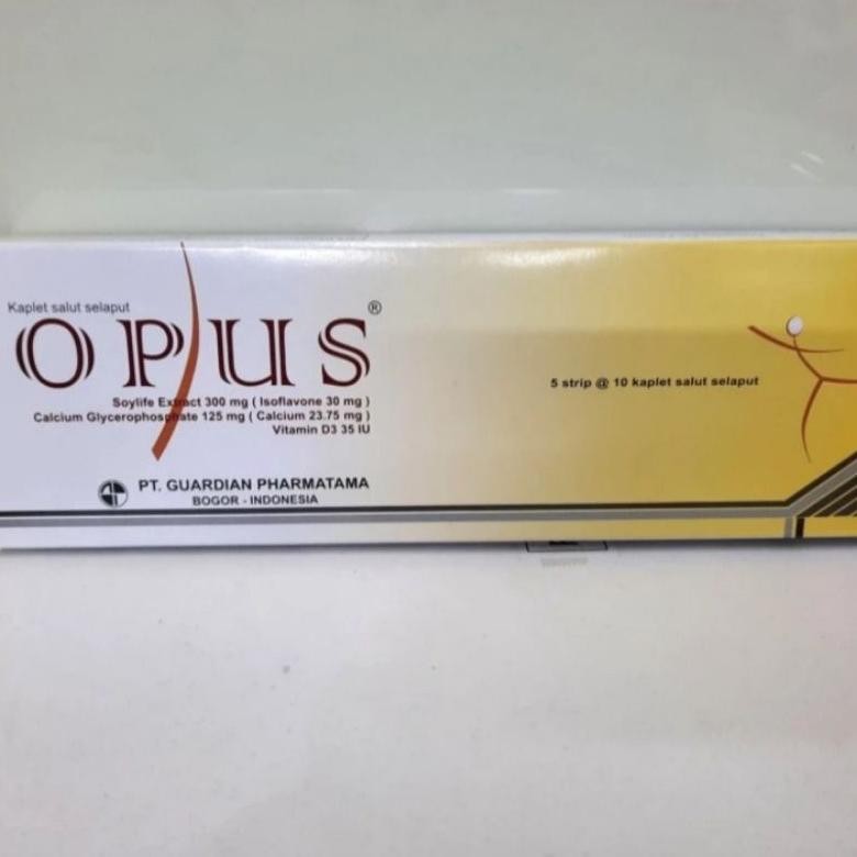 Siap Kirim Opus Suplemen Kesehatan 50 Kaplet Asli Original