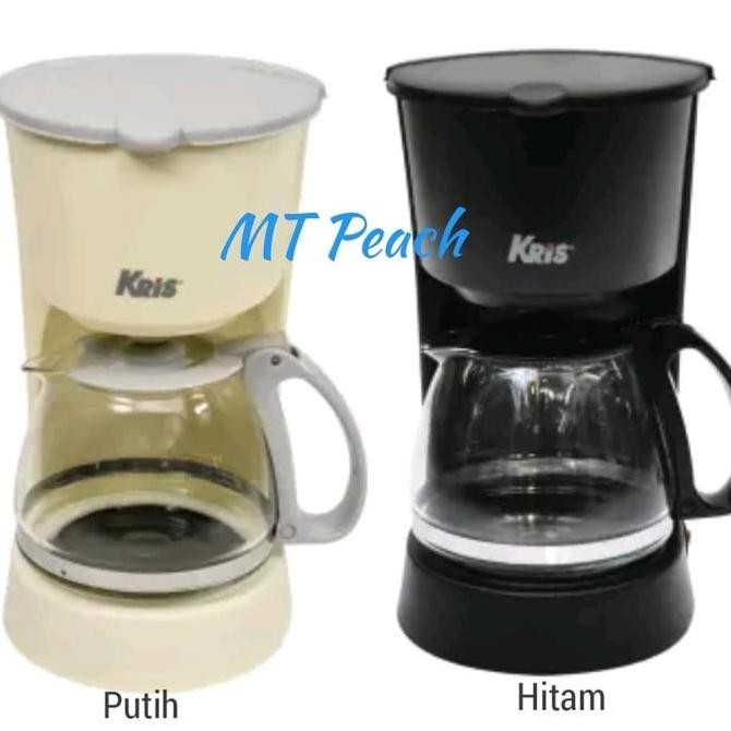tersedia kris coffee maker 0.6l - mesin pembuat kopi otomatis simple & praktis