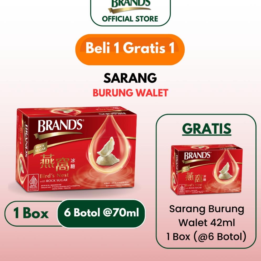 

Siap Kirim Promo Buy 6 Get 6 Bird Nest Minuman Sarang Burung 70ml 6 Botol Bonus 42ml 6 Botol