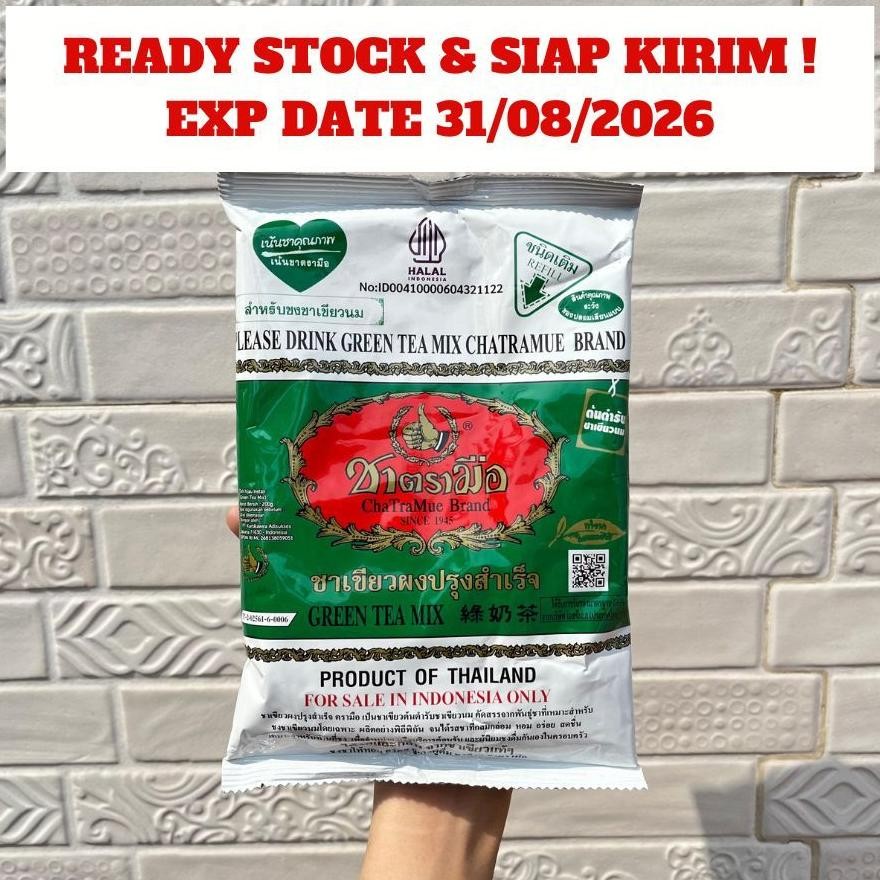 

Big Sale Chatramue GreenTea Thailand 200 Gram - Chatramue Brand