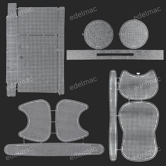 Kanvas Jaring Tas Plastik Bag Handbag Mesh Plastic Canvas Purse Clutch Cross Stitch Handmade Kerajin