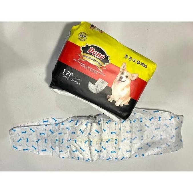 Diapers Popok Anjing Doggy Jantan Male Anti Bocor M-Pets Corgi Poodle