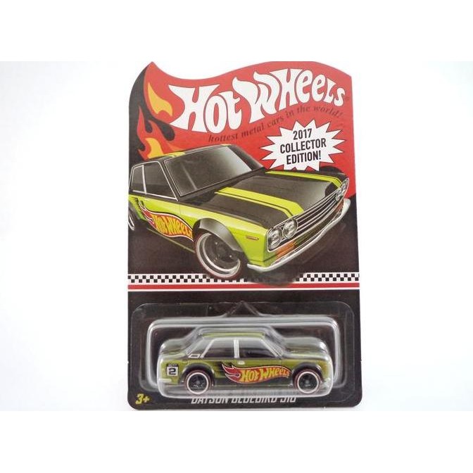 HOTWHEELS 2017 COLLECTOR EDITION DATSUN BLUEBIRD 510