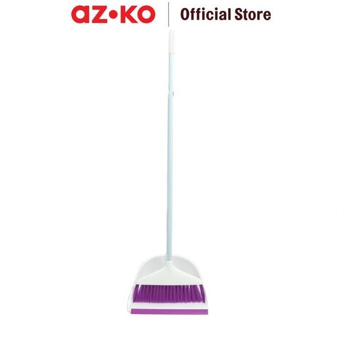 Sapu Dan Pengki - Ungu Putih