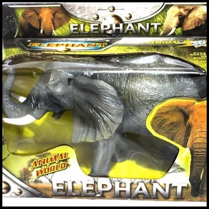 Mainan Hewan Gajah Bisa Berjalan dan Bersuara - Mainan Robot Gajah