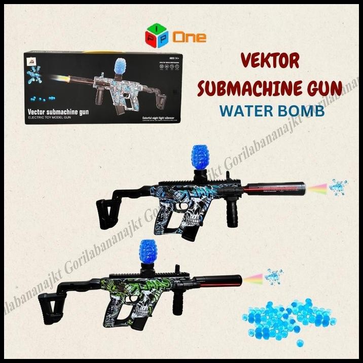 Mainan Water gel blaster Kriss Vector otomatisadalampu