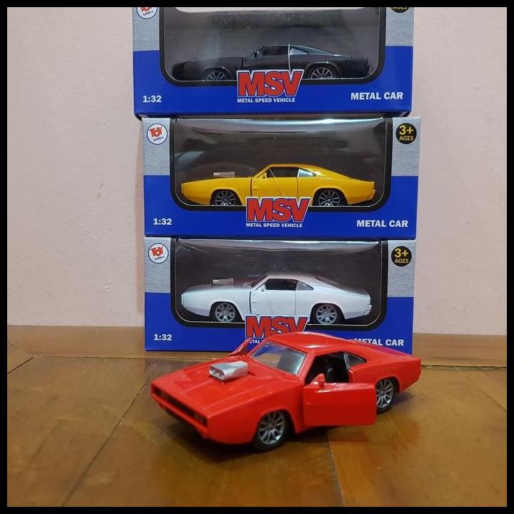 Diecast Mobil Dodge Charger Fast Furious Toretto
