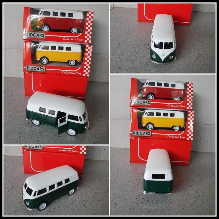 Mainan Diecast Mobil VW Combi - Die Cast Mobil VW
