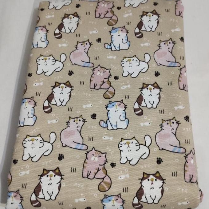 

Kain Kanvas Motif - Bahan Canvas Tebal Kaku