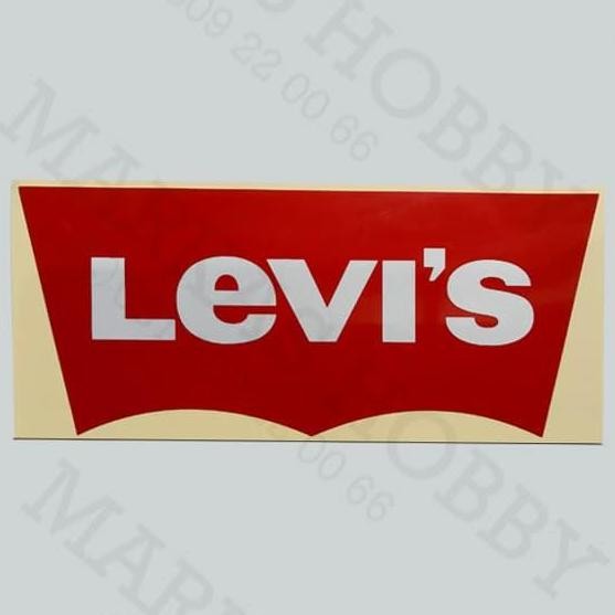 

Baru Stiker Levis Logo Cutting Aksesoris